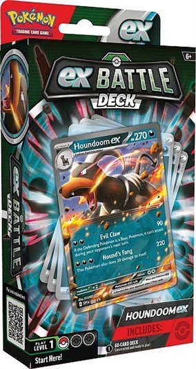 Pokemon EX Battle Deck Houndoom EX - Pokemon kort